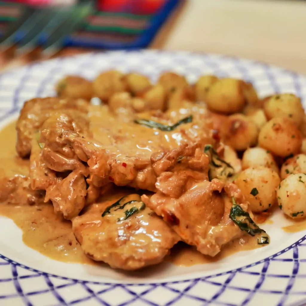 Poulet à la moutarde