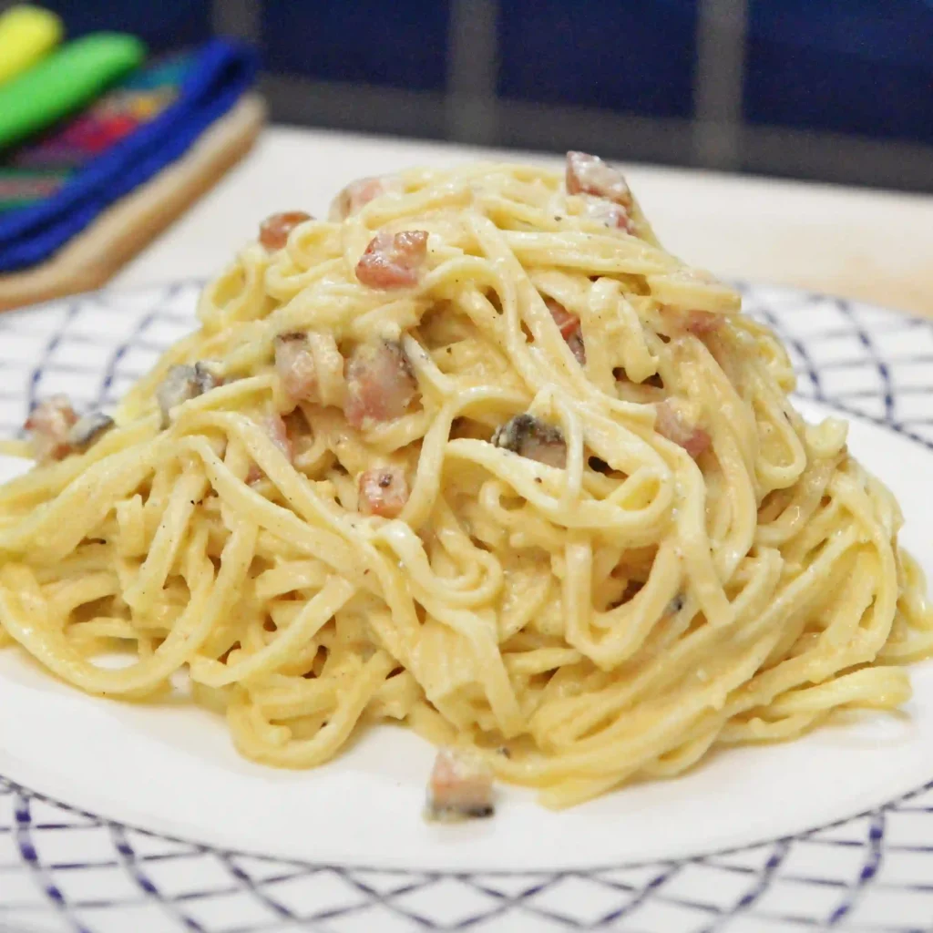 linguine carbonara