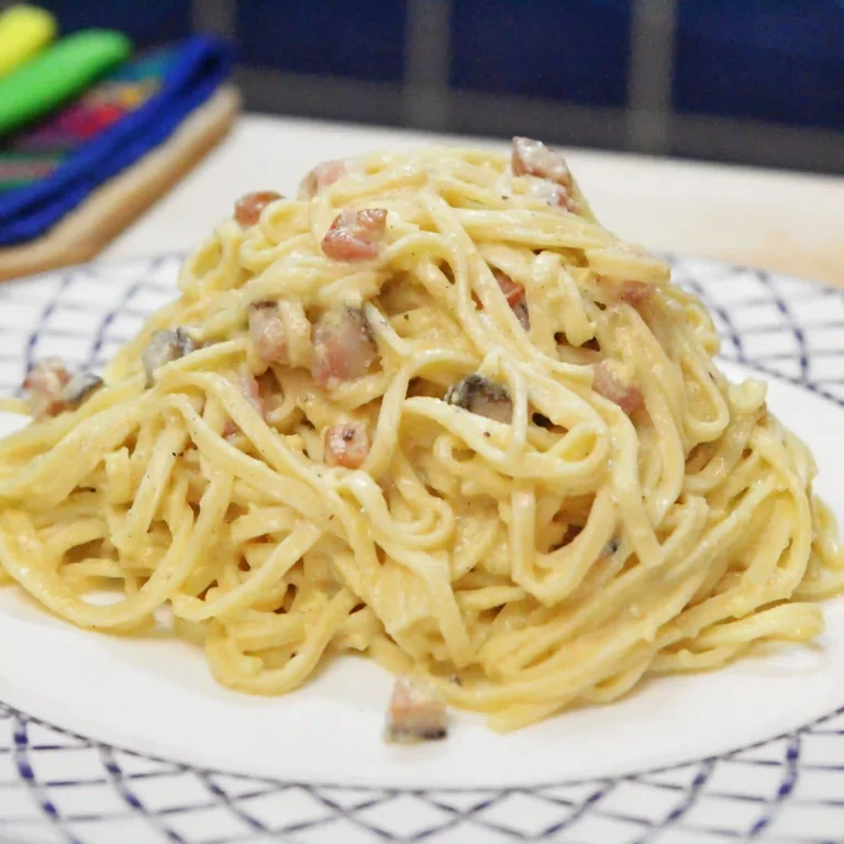 linguine carbonara