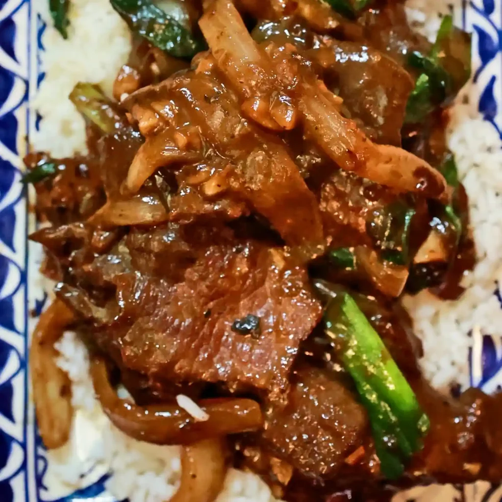Mongolian beef