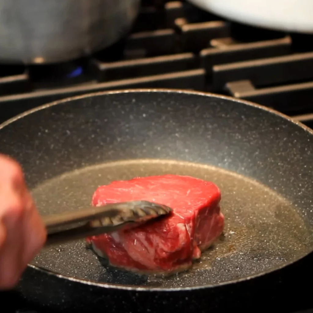 Creamy Mushroom Sauce Steak Recipe