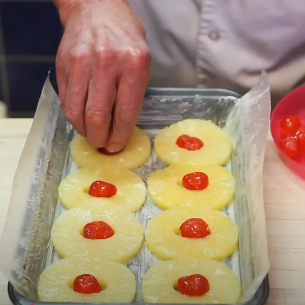 Gâteau Renversé à l'Ananas