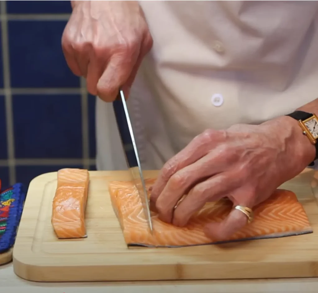 Pates au saumon
