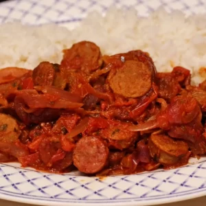rougail saucisse recette