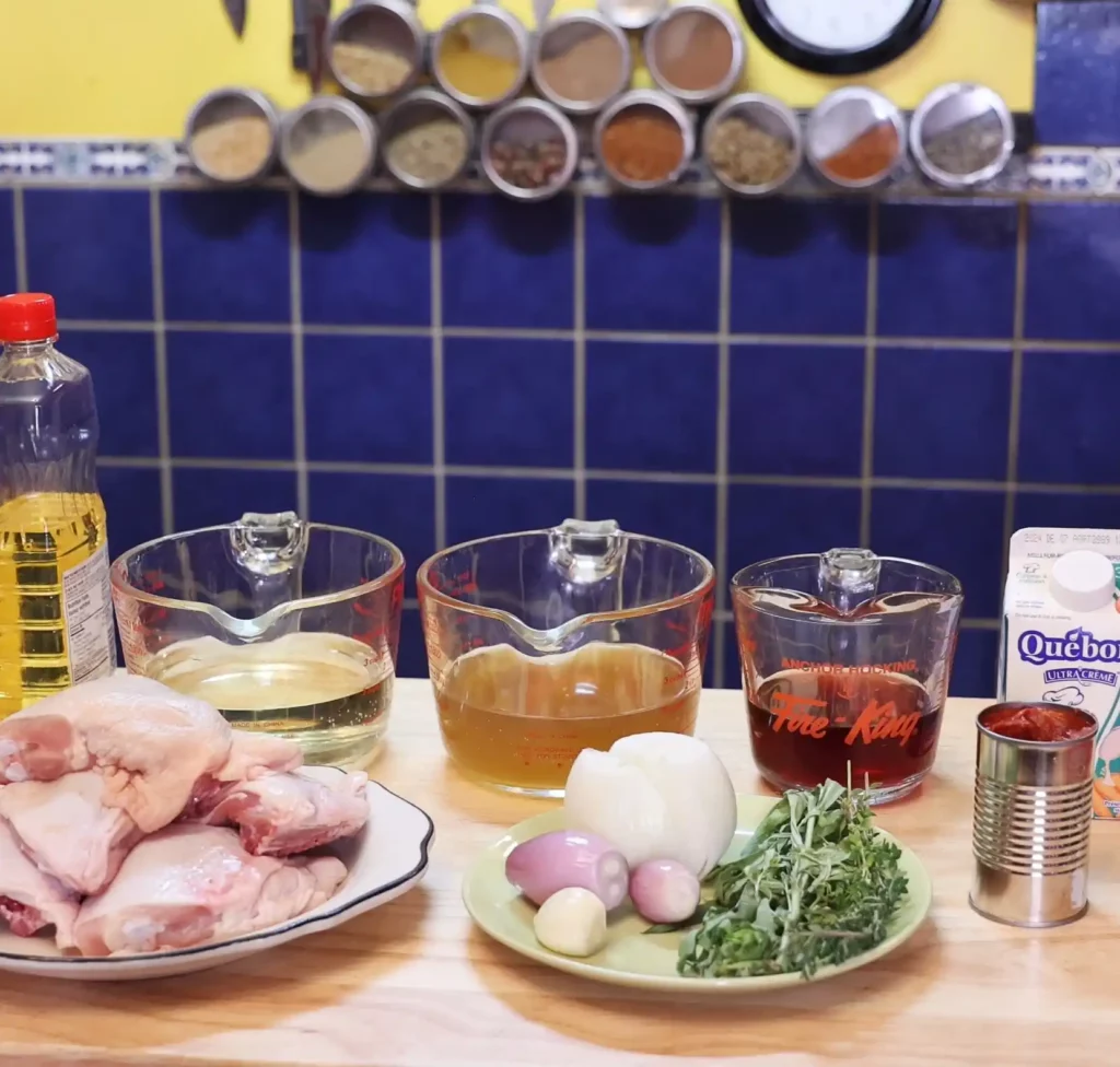 poulet vinaigre