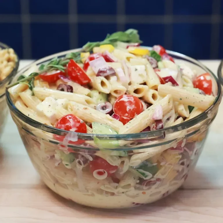 salade de pâtes à la grecque
