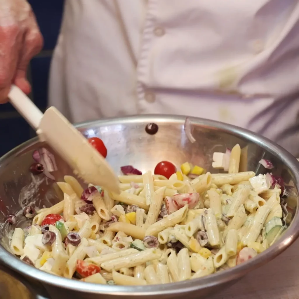 salade de pâtes à la grecque
