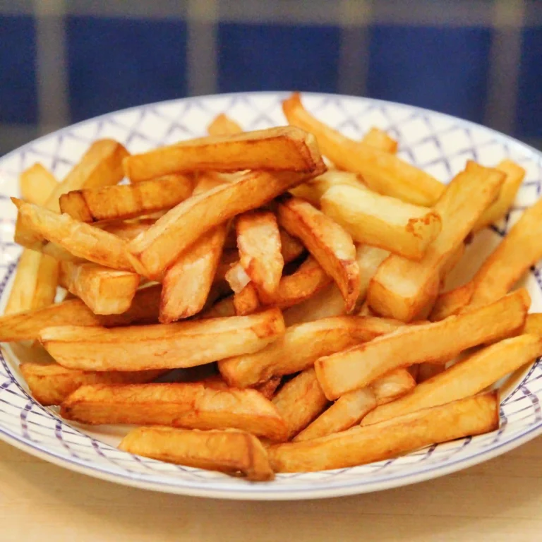 Frites belges maison croustillantes – La recette authentique double cuisson dans la graisse de bœuf