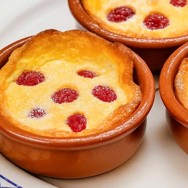 Clafoutis aux framboises