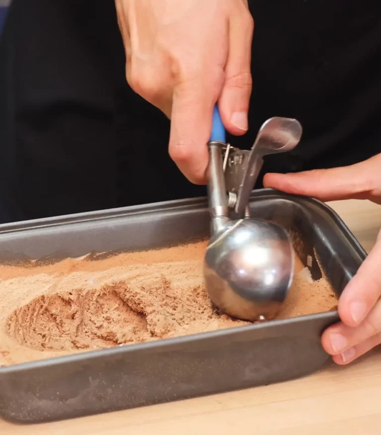 Glace au Chocolat Noir