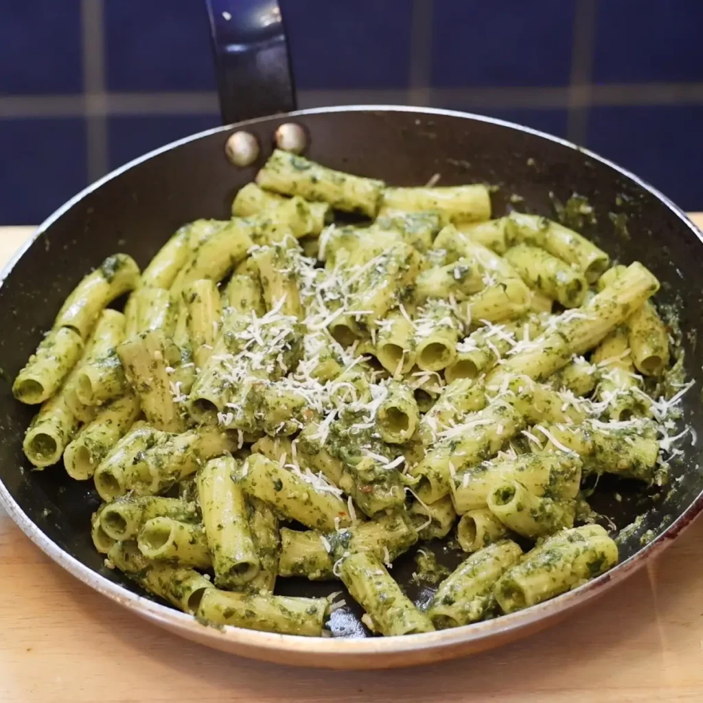 P&acirc;tes vertes cr&eacute;meuses