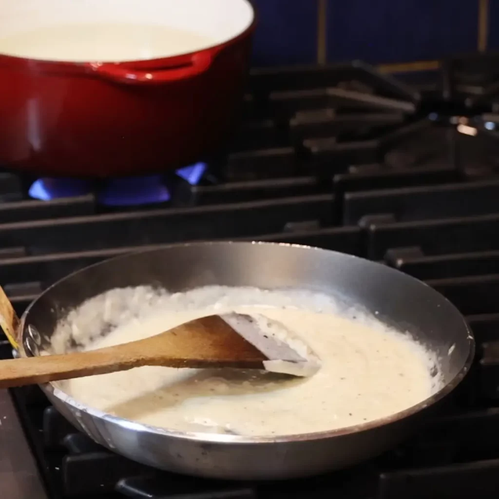 Pâtes crémeuses à la mozzarella
