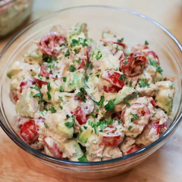 salade avocat thon harrisa