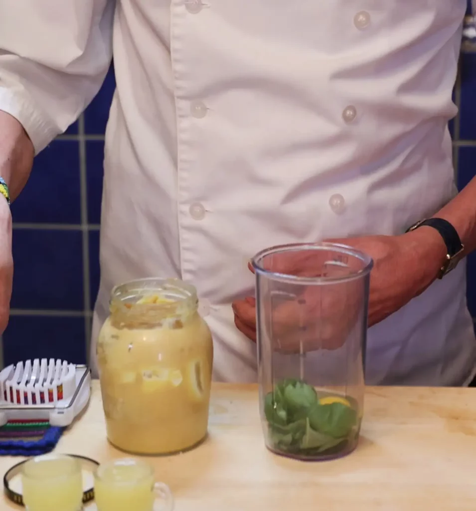 Salade au Basilic et Avocat 