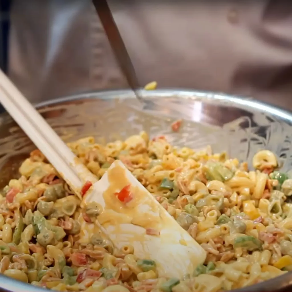 Salade de p&acirc;tes cr&eacute;meuse