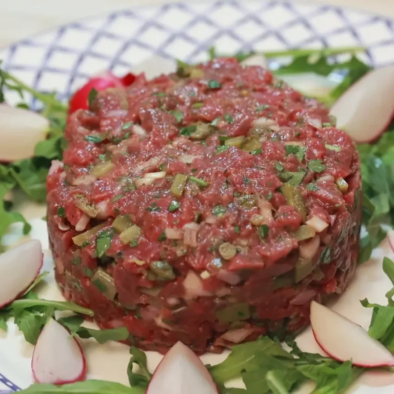 tartare de boeuf