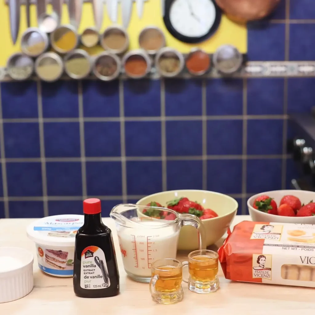 Tiramisu aux Fraises