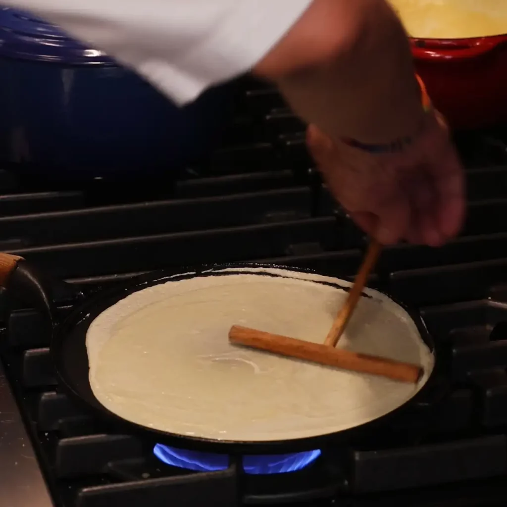 Banana Crepes with Maple Syrup