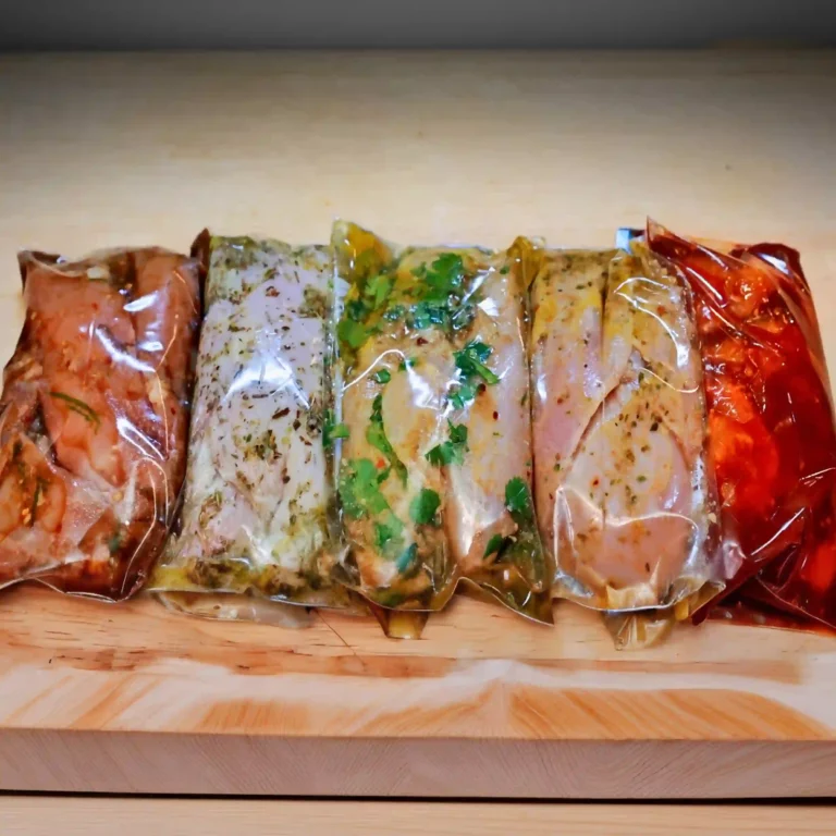 Poulet Mariné de 5 Façons
