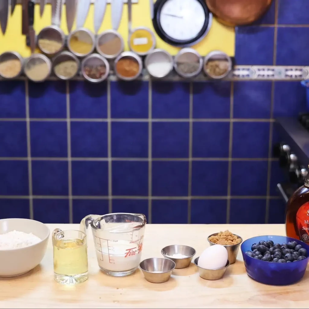 Muffins aux Bleuets (Myrtilles)