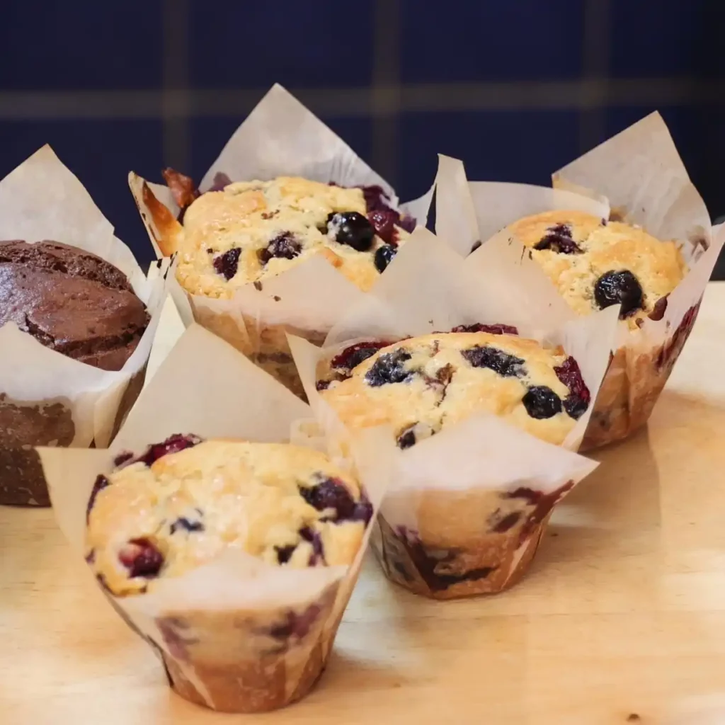 Muffins aux Bleuets (Myrtilles)