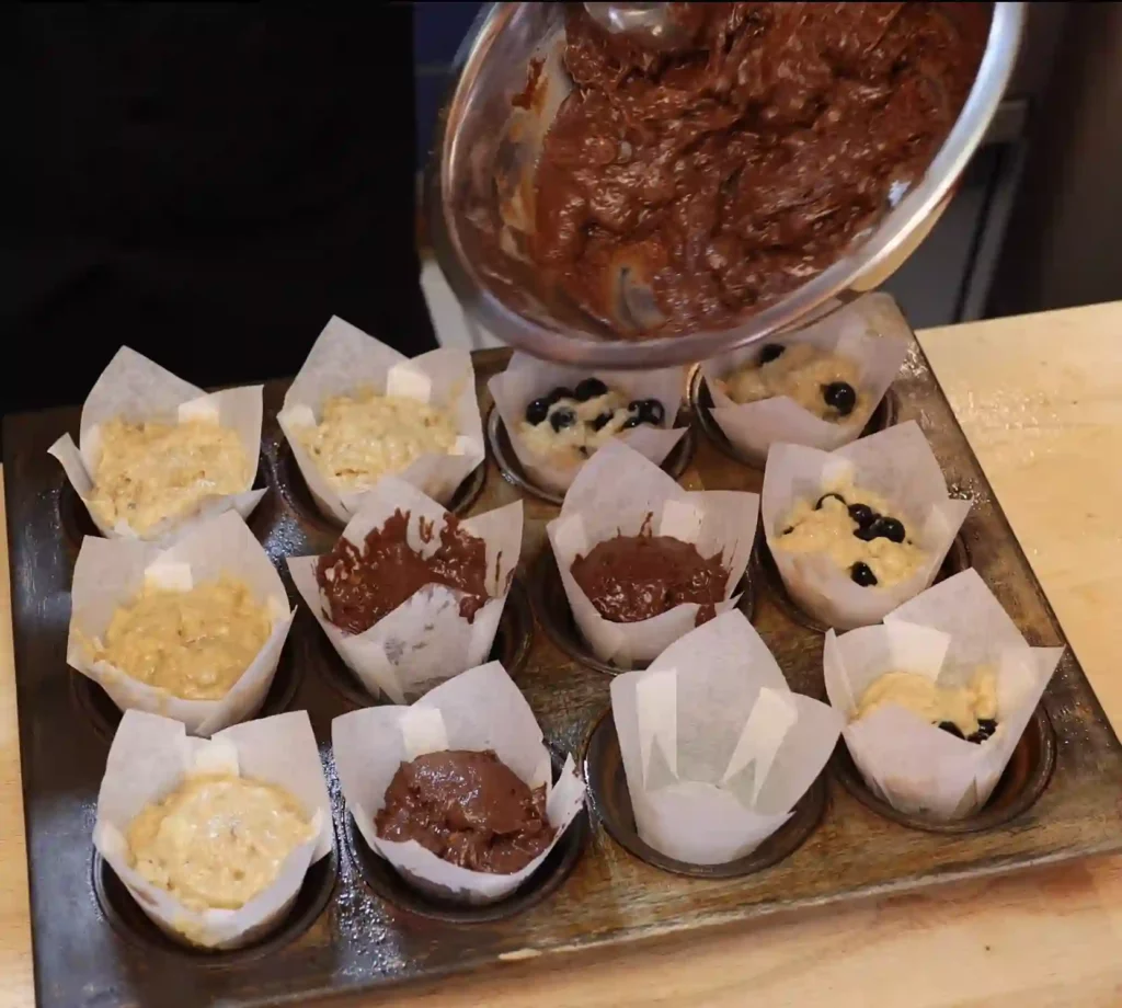 Muffins Double Chocolat
