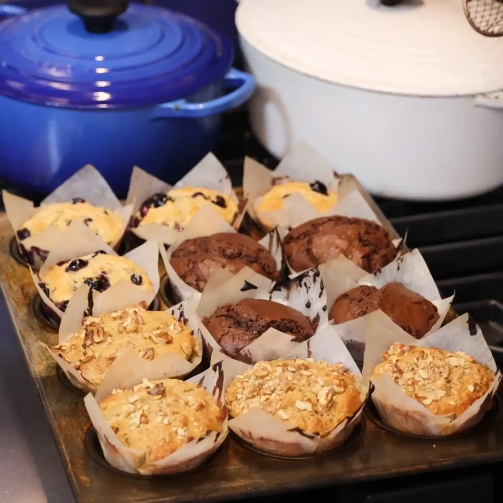 Muffins aux Bleuets (Myrtilles)