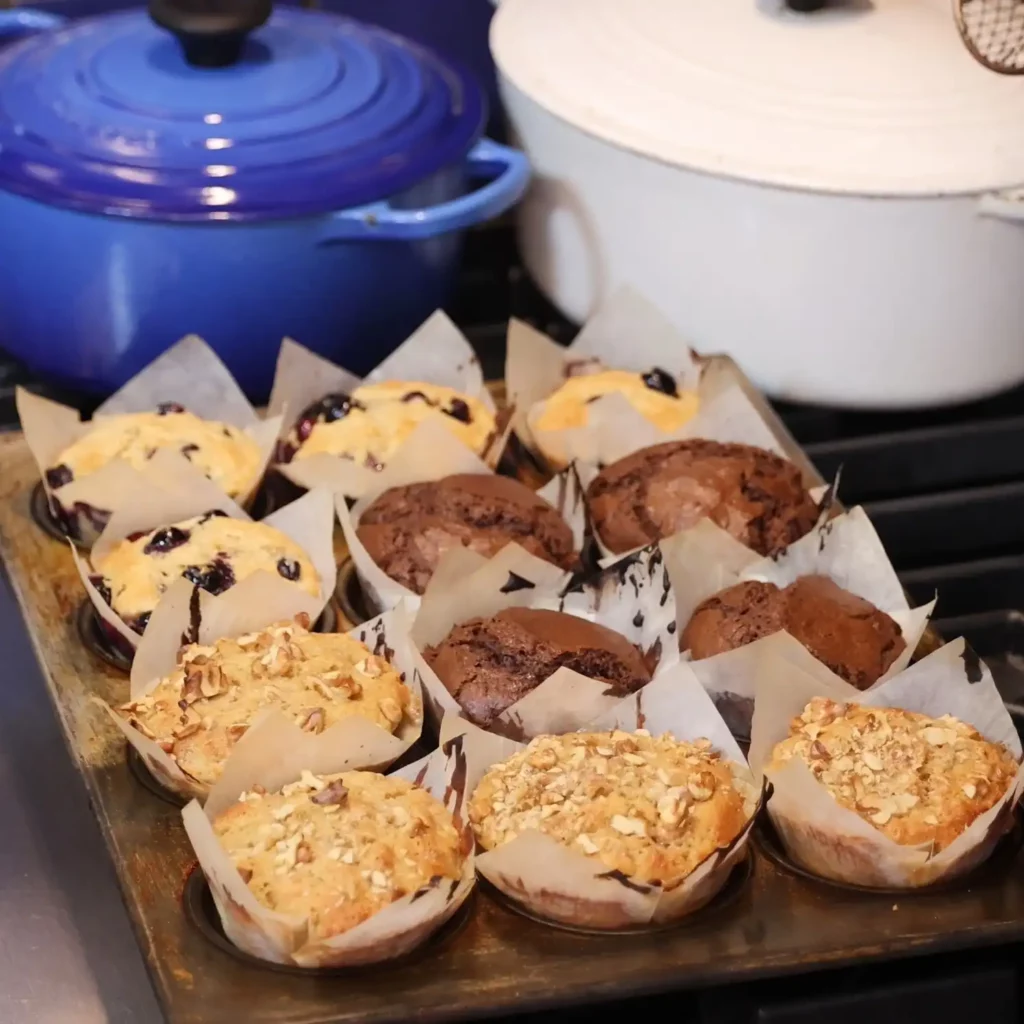 Muffins Double Chocolat