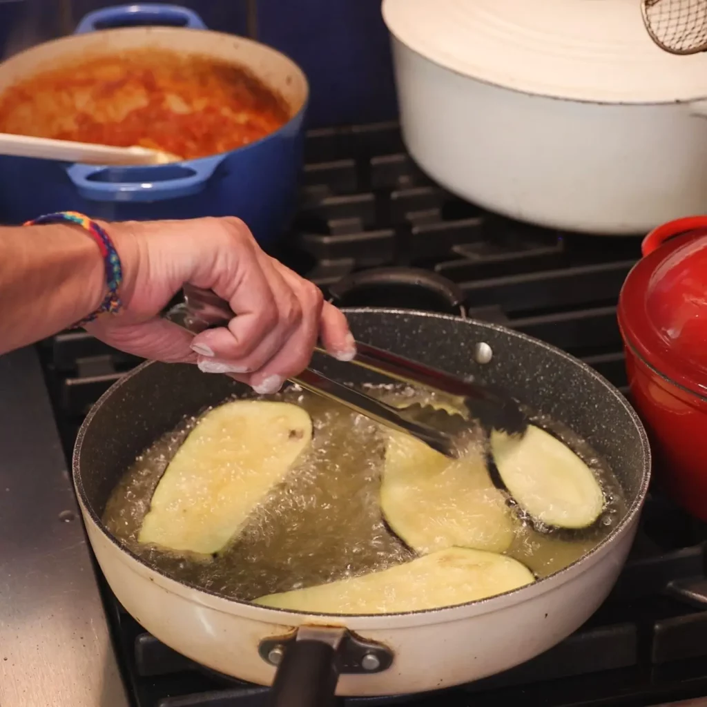 Aubergine Parmigiana