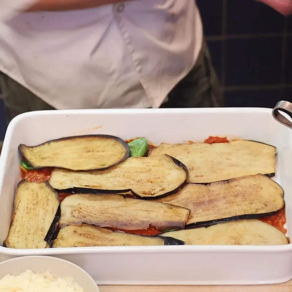 Aubergine Parmigiana