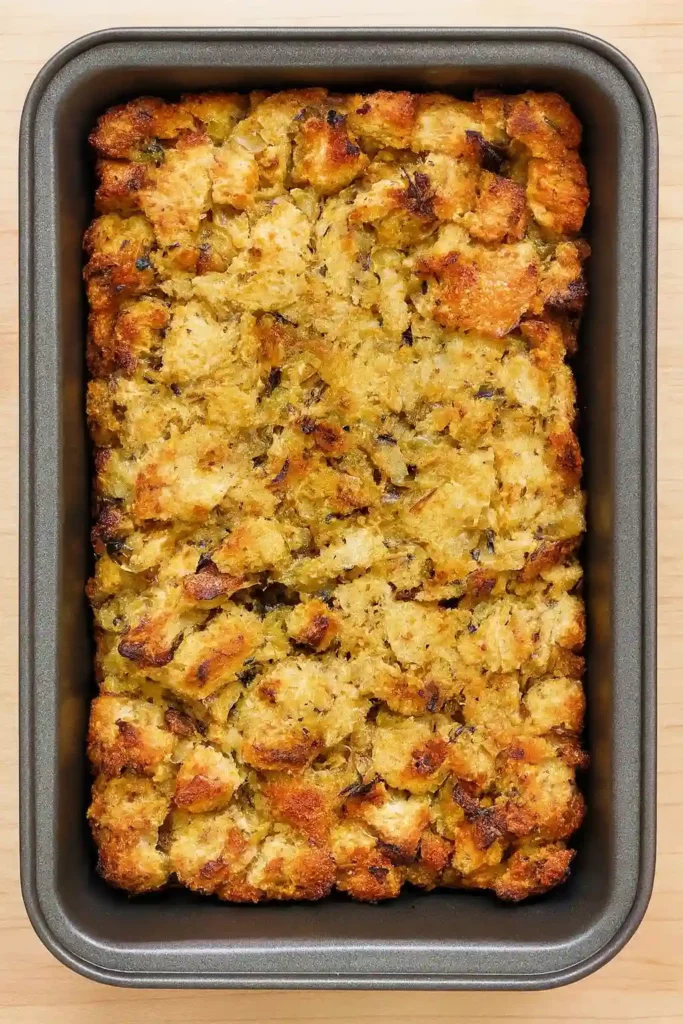 Bread Stuffing with Bacon and Herbs