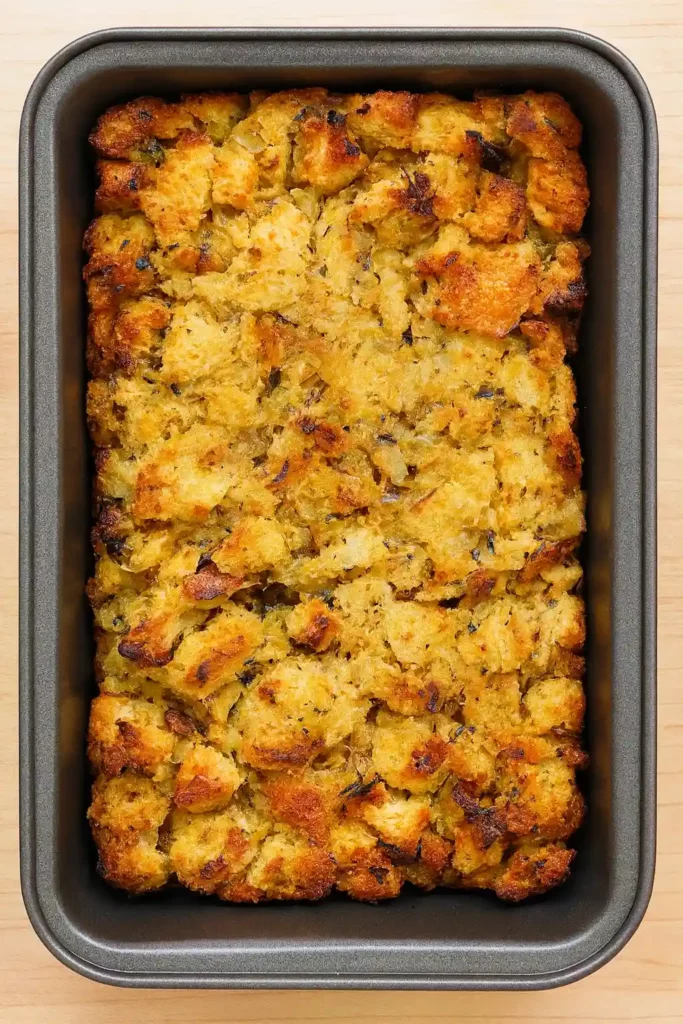 Bread Stuffing with Bacon