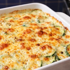 Zucchini Gratin
