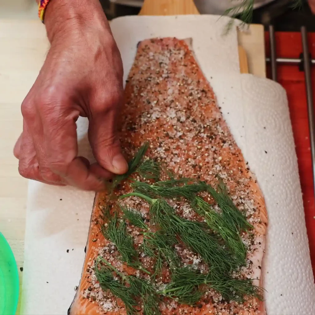 Homemade Gravlax (Cured Salmon)
