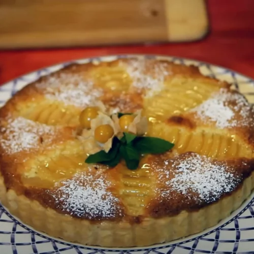 Tarte Amandine aux Poires