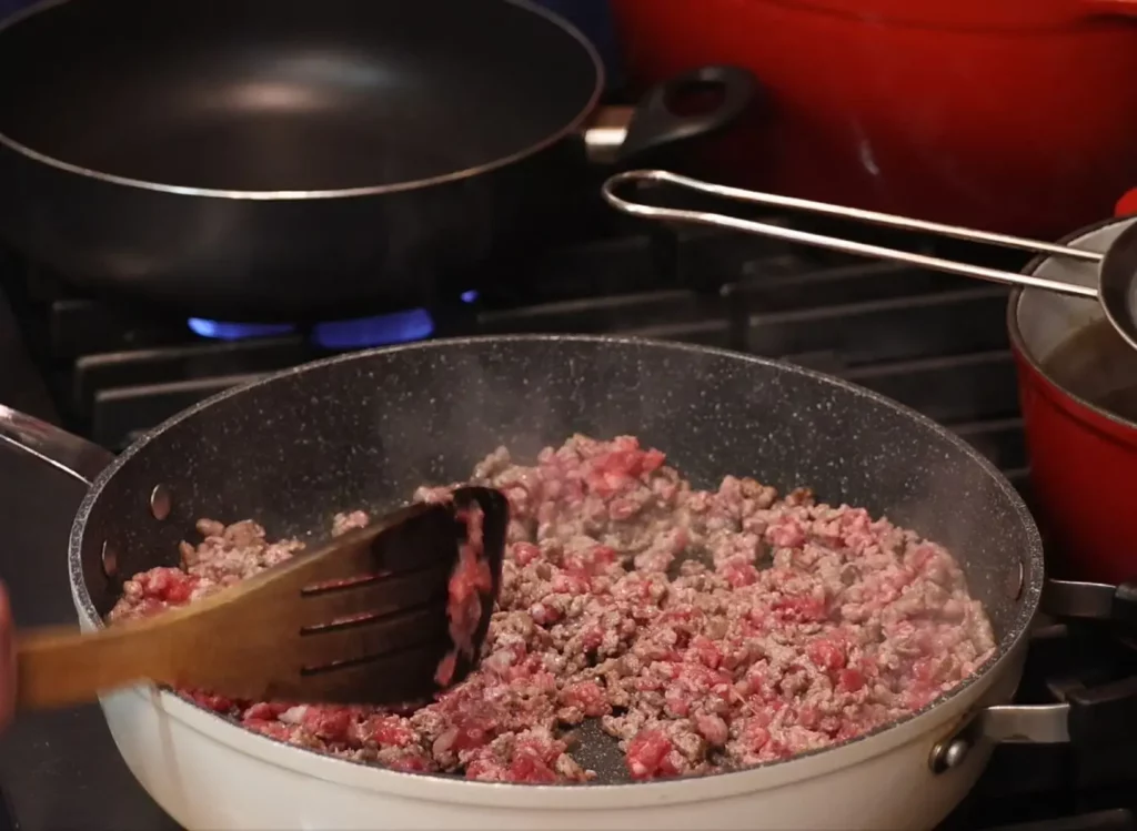 Pâtes Crémeuses au Bœuf Haché