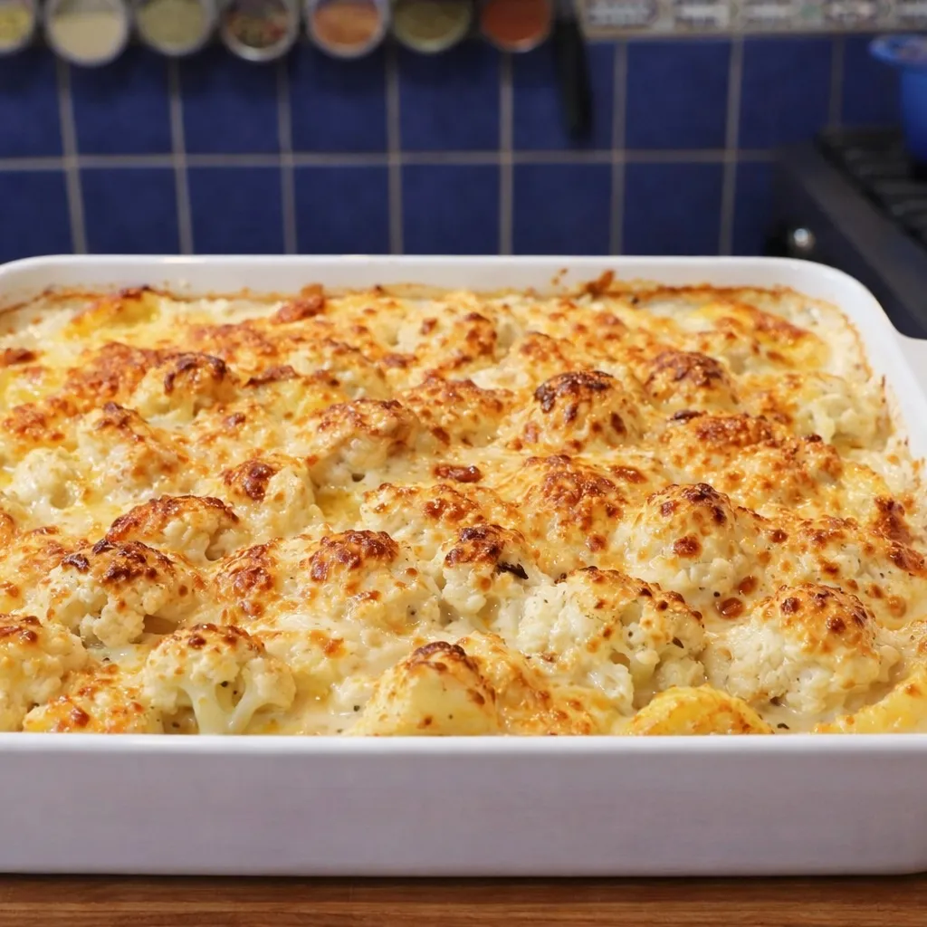 Gratin de Chou-Fleur & Pommes de Terre