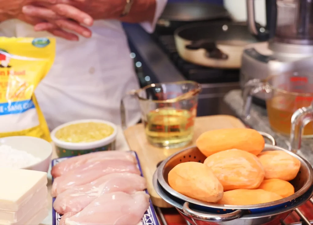 Gratin de Poulet aux Courgettes et Patates Douces