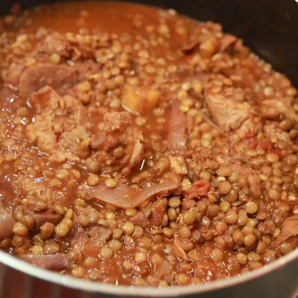 Ragoût de Porc aux Carottes et Lentilles