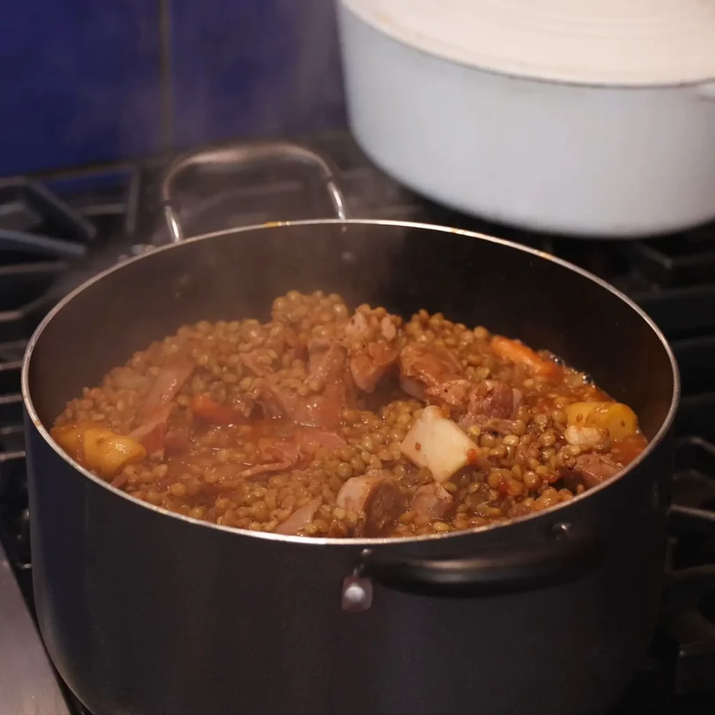 Ragoût de Porc aux Carottes et Lentilles