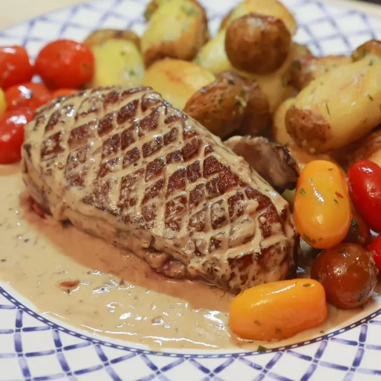 Magret de Canard à la Sauce Moutarde
