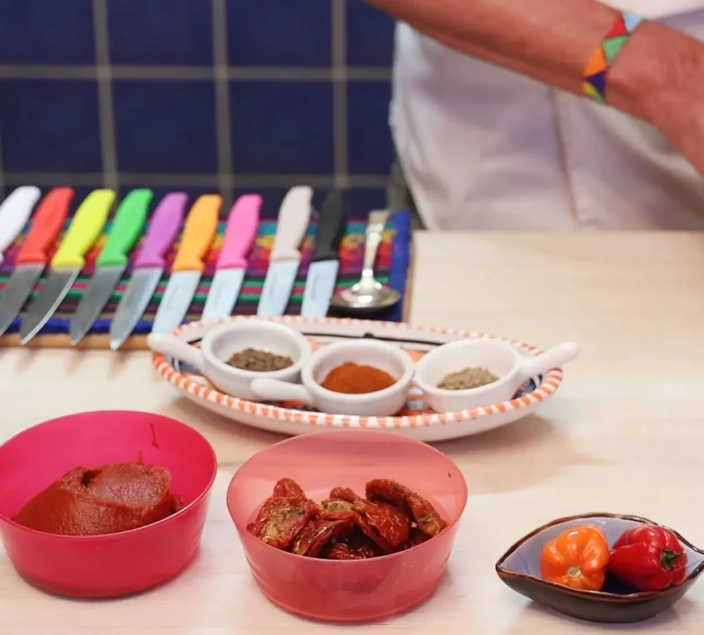 Pâtes à l’harissa maison