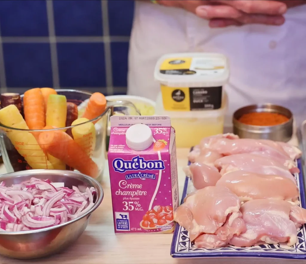 Poulet Cajun Crémeux