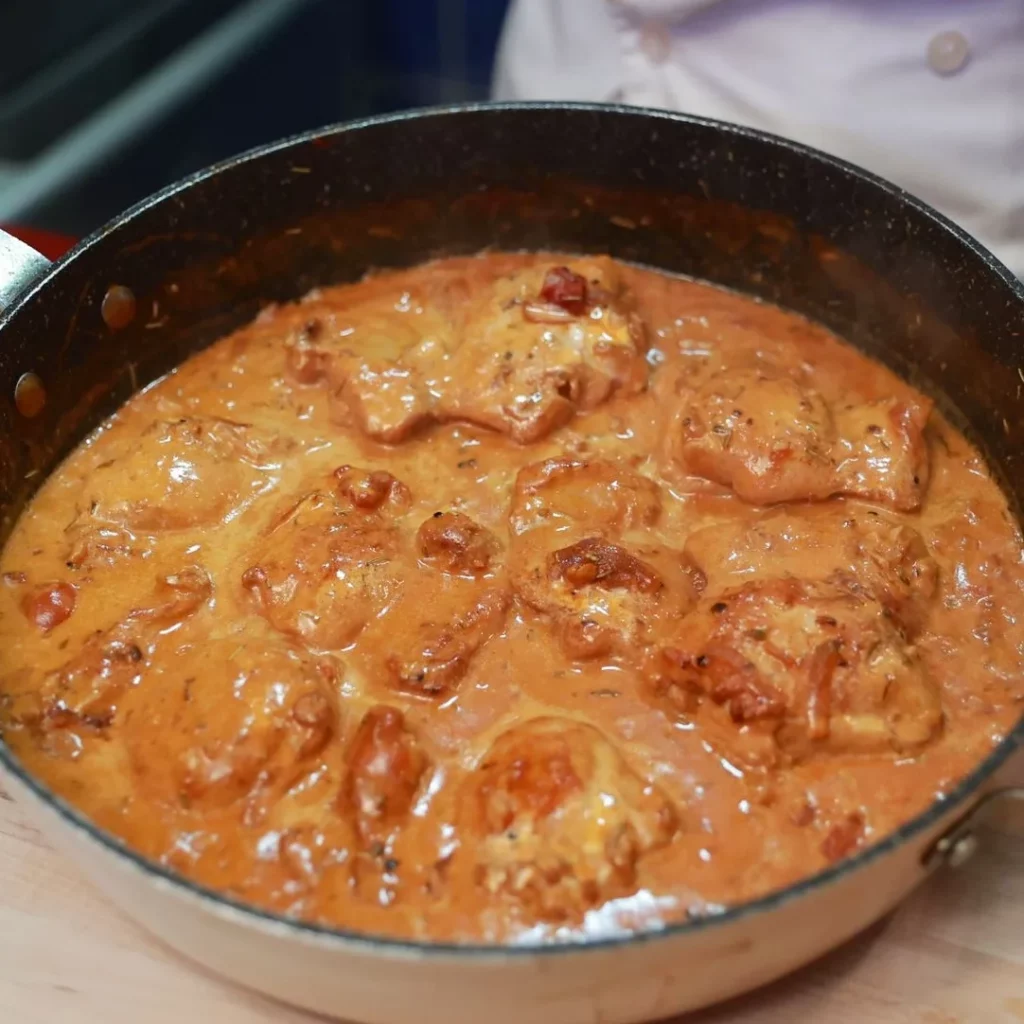 Poulet Cajun Crémeux