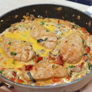 Poulet Toscan Crémeux