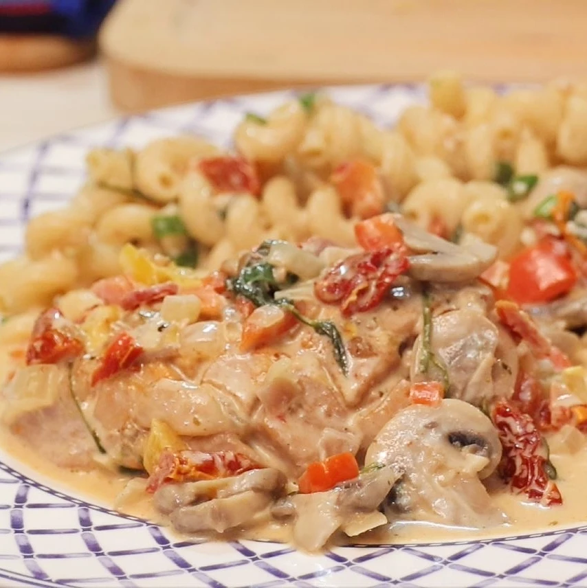 Poulet Toscan Crémeux