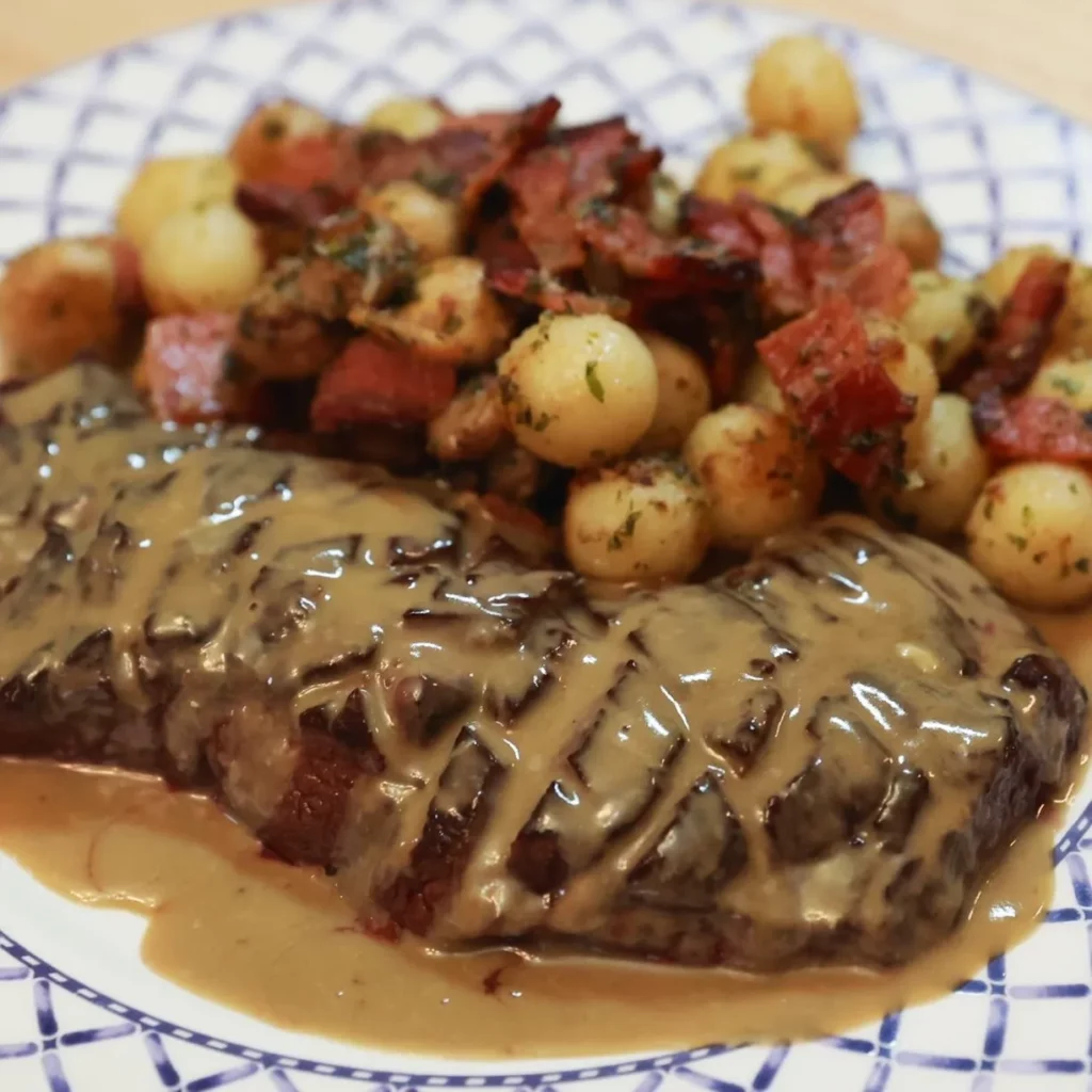 Steak au Roquefort Simplifié