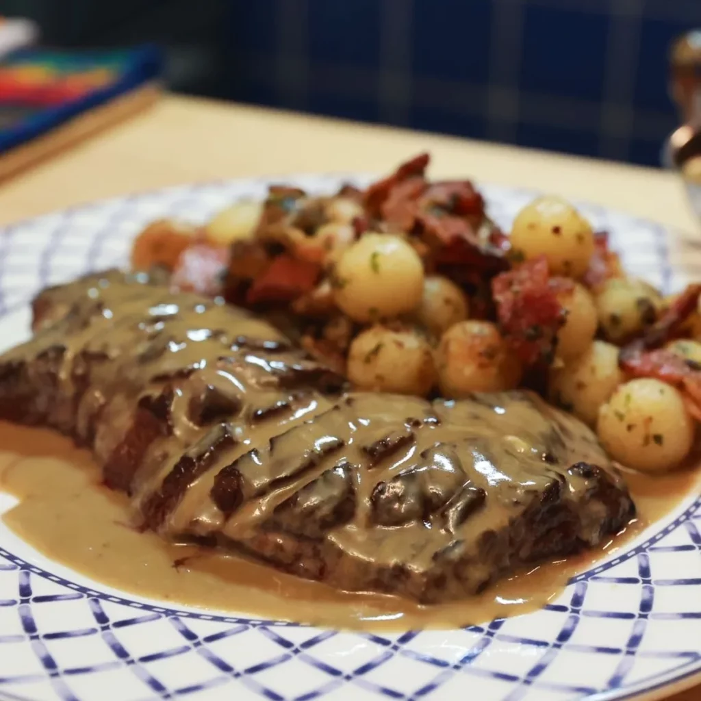 Steak au Roquefort Simplifié