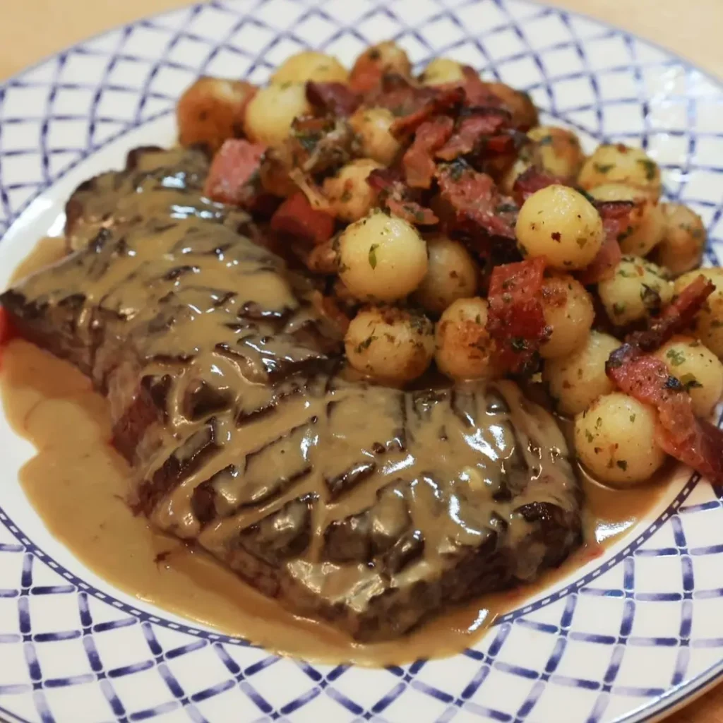 Steak au Roquefort Simplifié