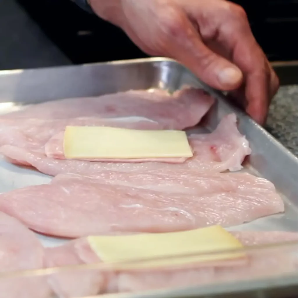 Escalopes de Poulet Cordon Bleu